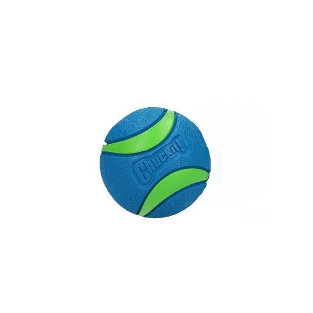 chuckit ultra ball blue and green